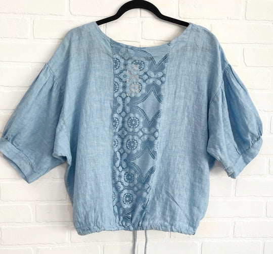 Lucia Linen Top