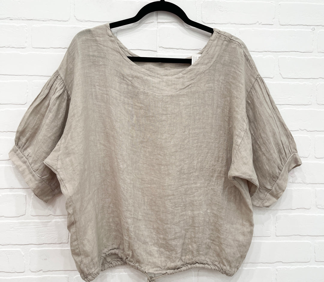 Lucia Linen Top