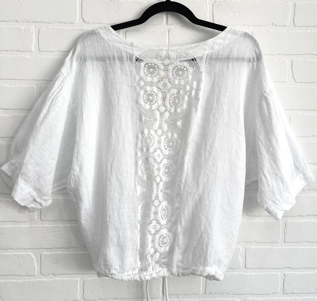 Lucia Linen Top