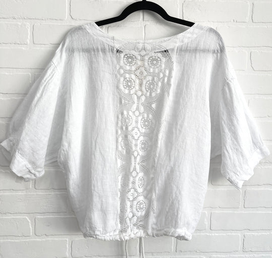 Lucia Linen Top