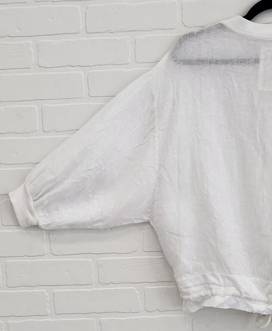 Linen Zip Up Jacket