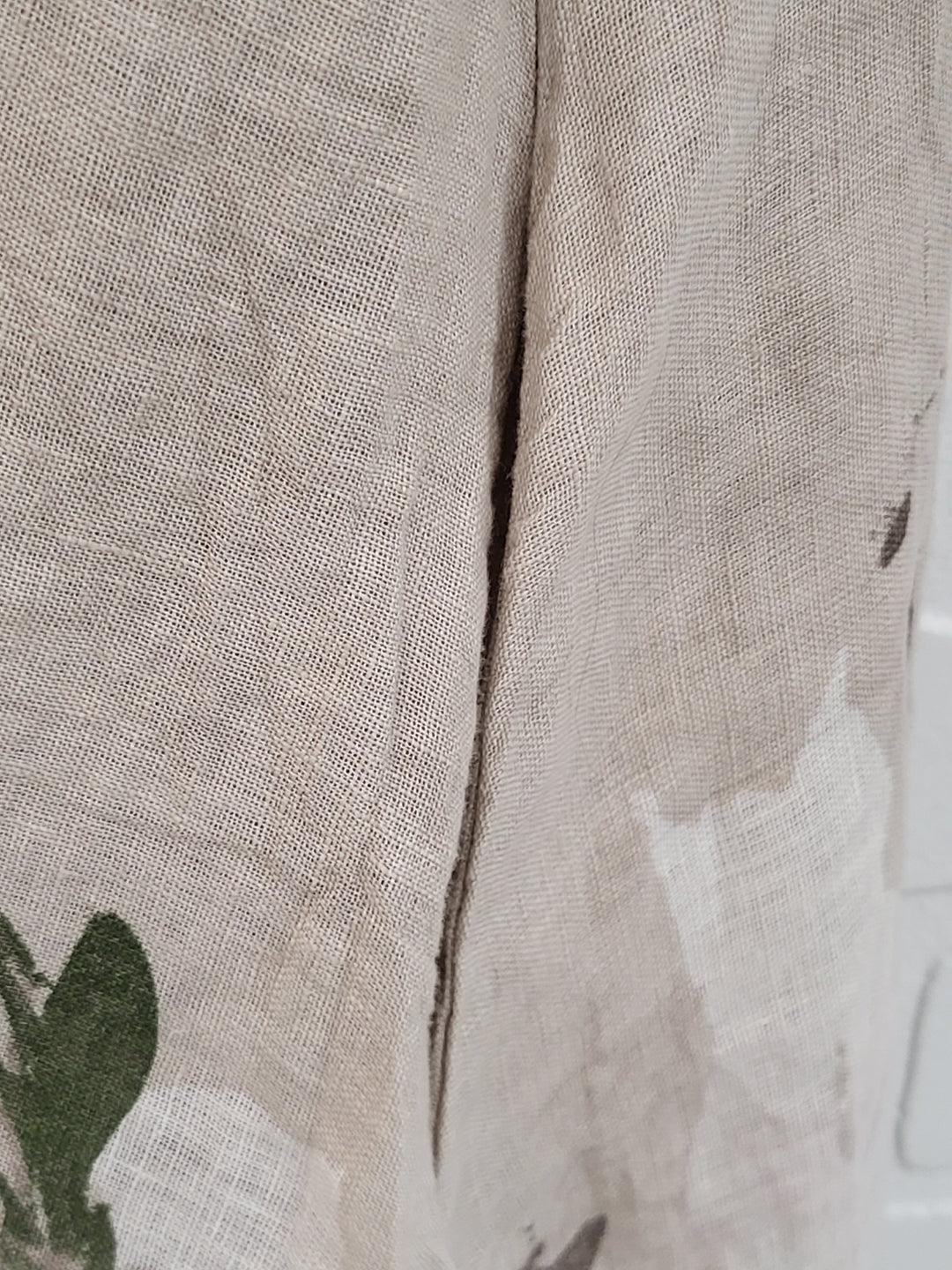 Floral Linen Dress