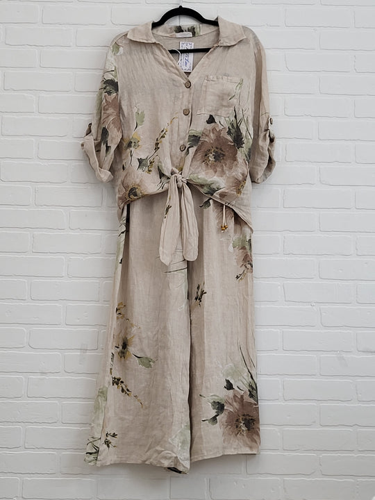 Floral Linen Set