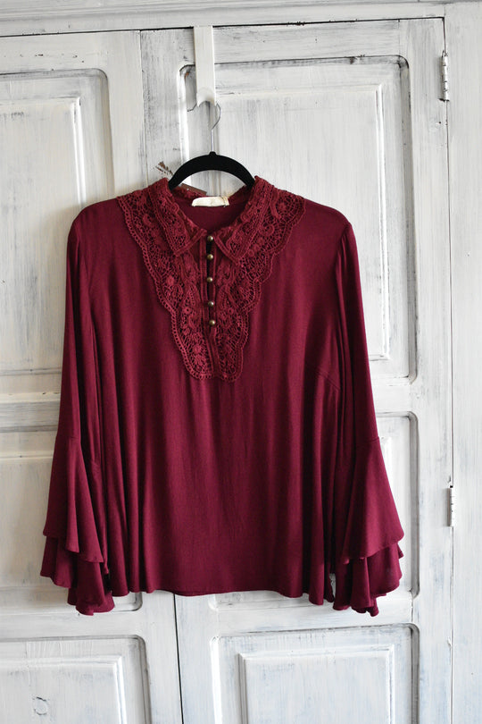 Cranberry Blouse