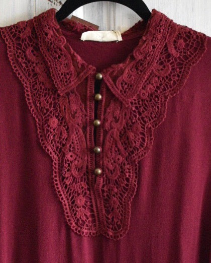Cranberry Blouse
