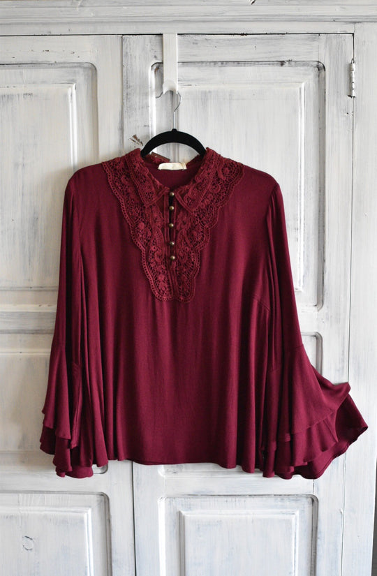 Cranberry Blouse