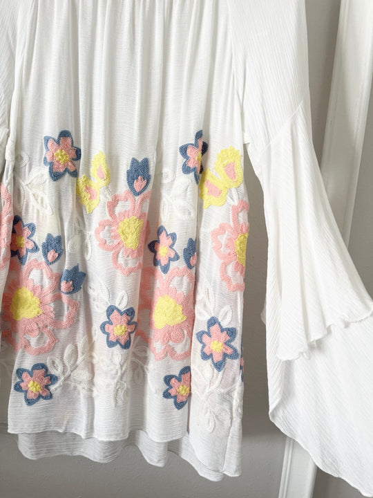 Haut Flower Power