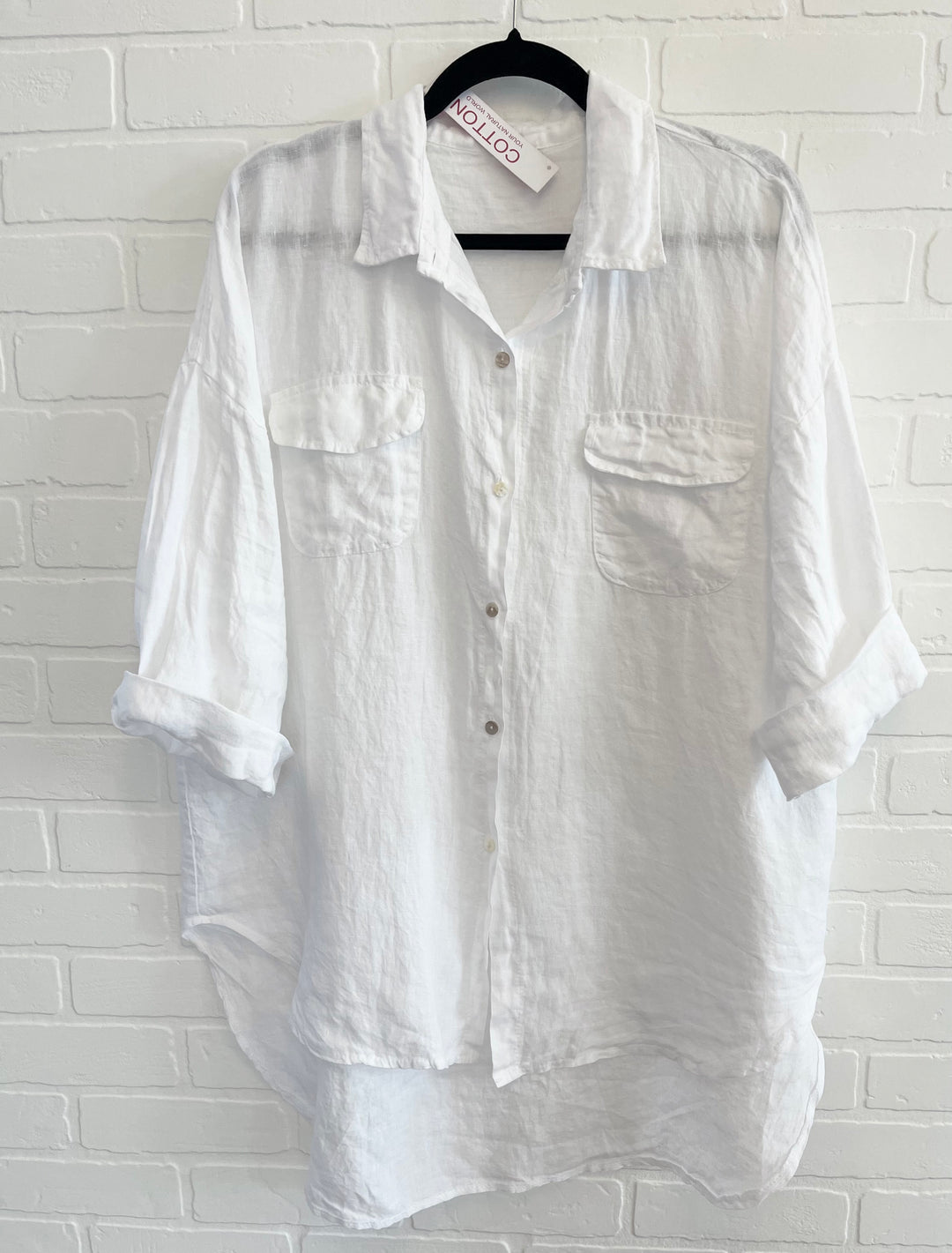 Classic linen shirt