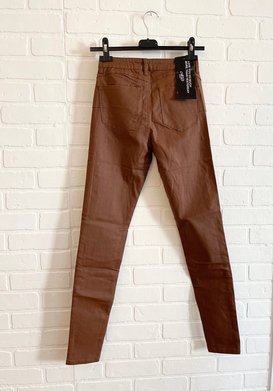 Pantalon en cuir Monday