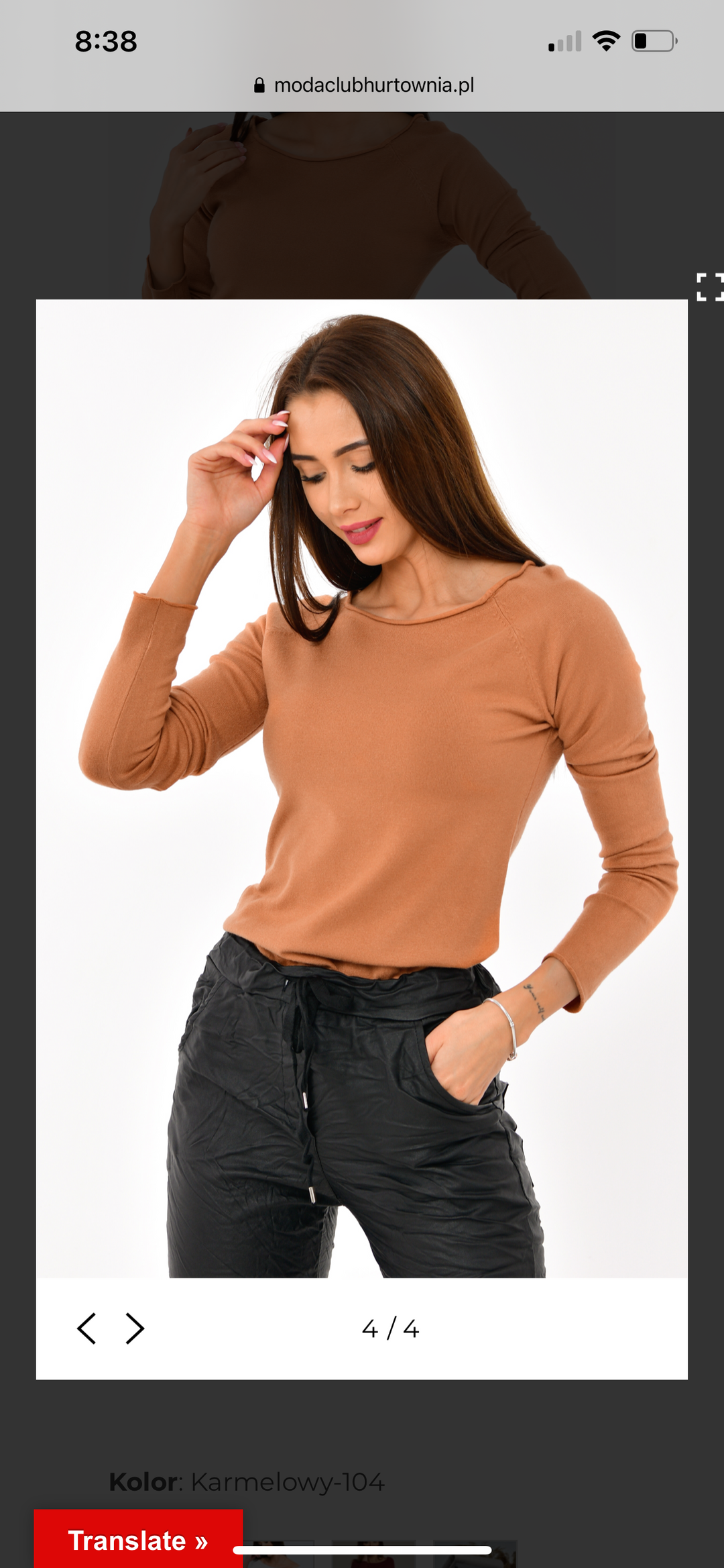 Haut en tricot Patricia