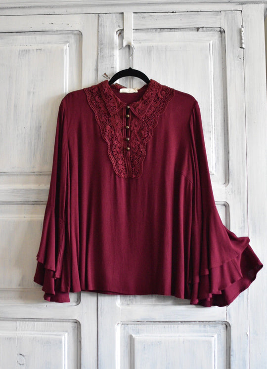 Cranberry Blouse