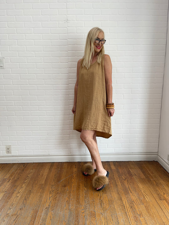 Robe en lin Pina