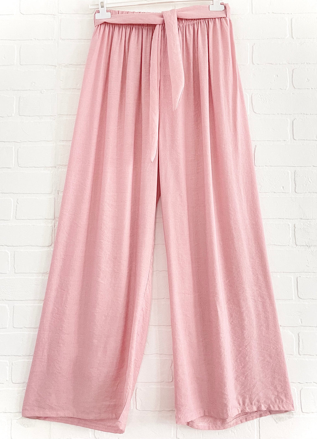Pink linen Pants