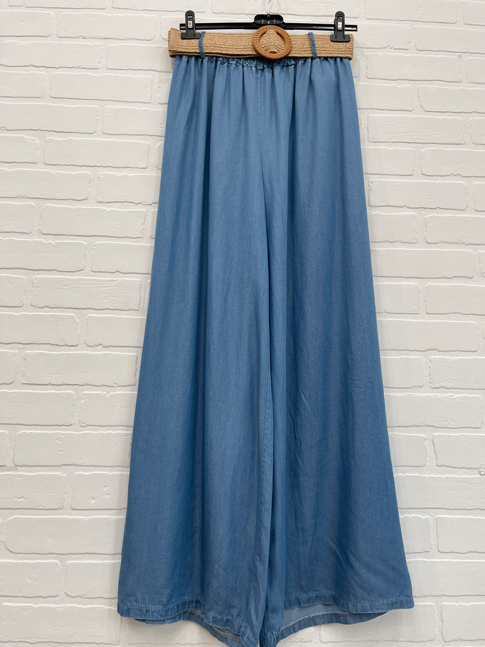 Pantalon Palazzo en jean