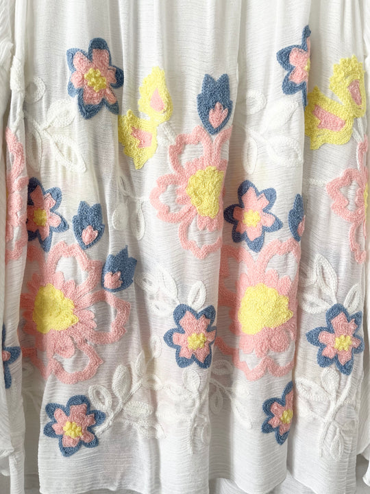 Haut Flower Power