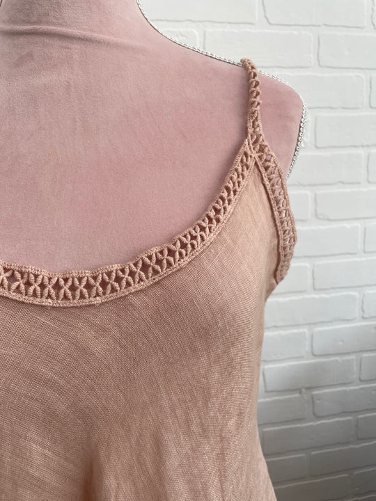 Robe longue en lin