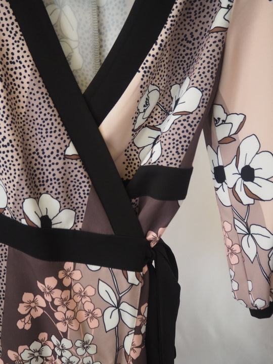 Floral Wrap Dress