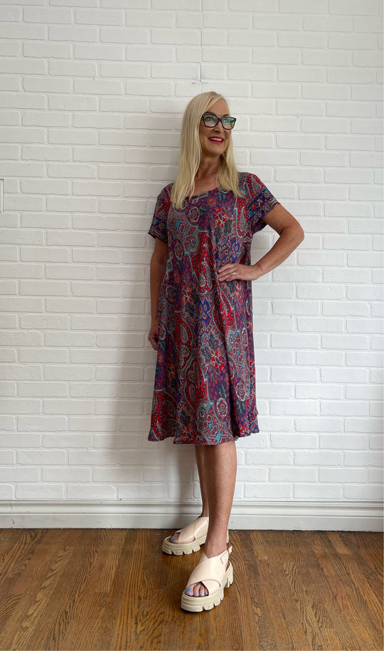 Robe en soie Akari