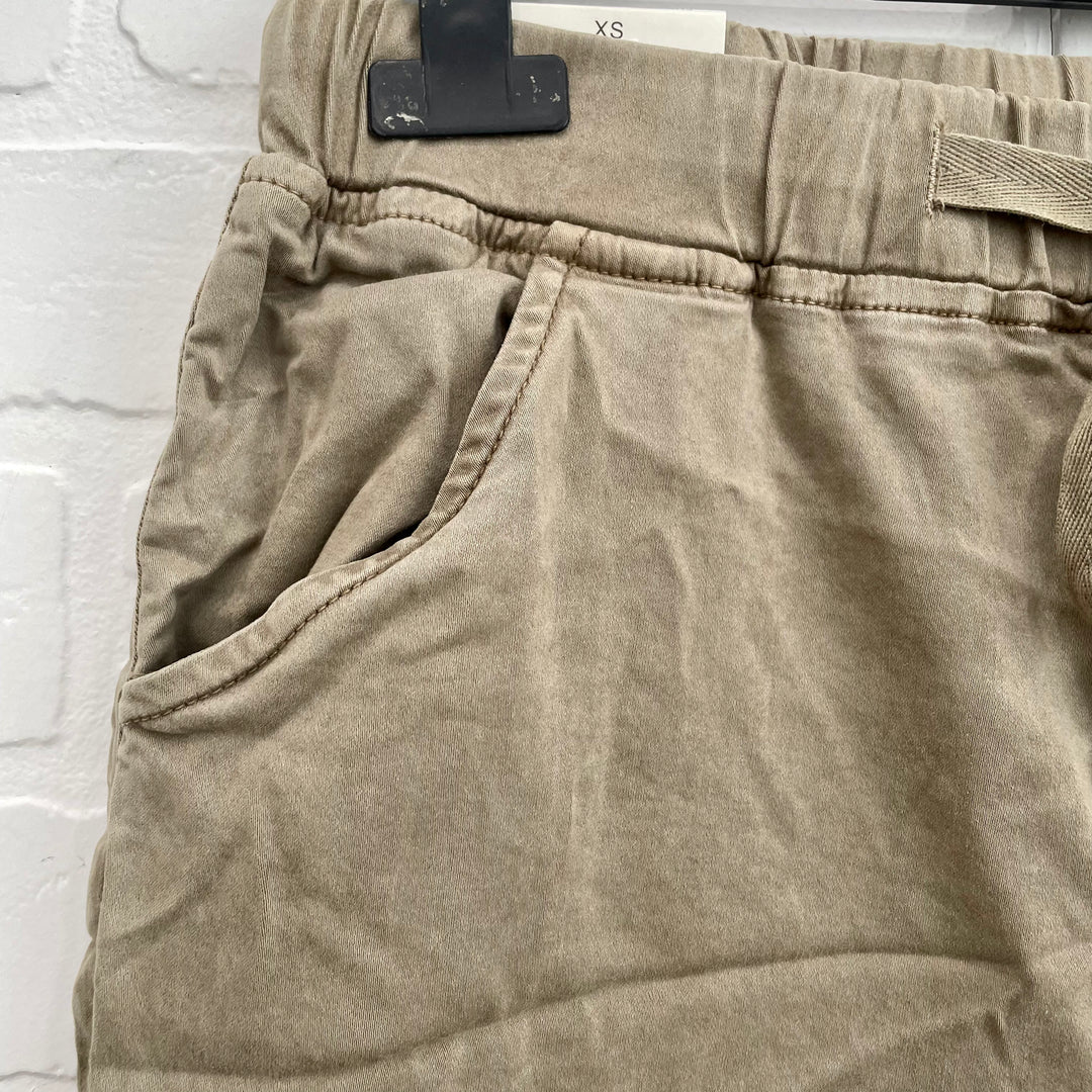 Itaimaska Raw Hem Joggers