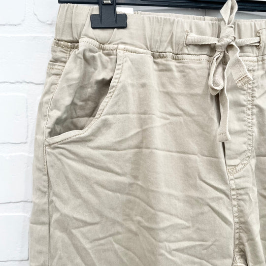 Itaimaska Raw Hem Joggers