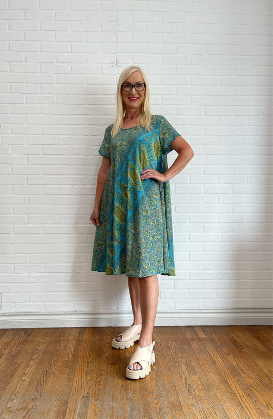 Robe en soie Akari