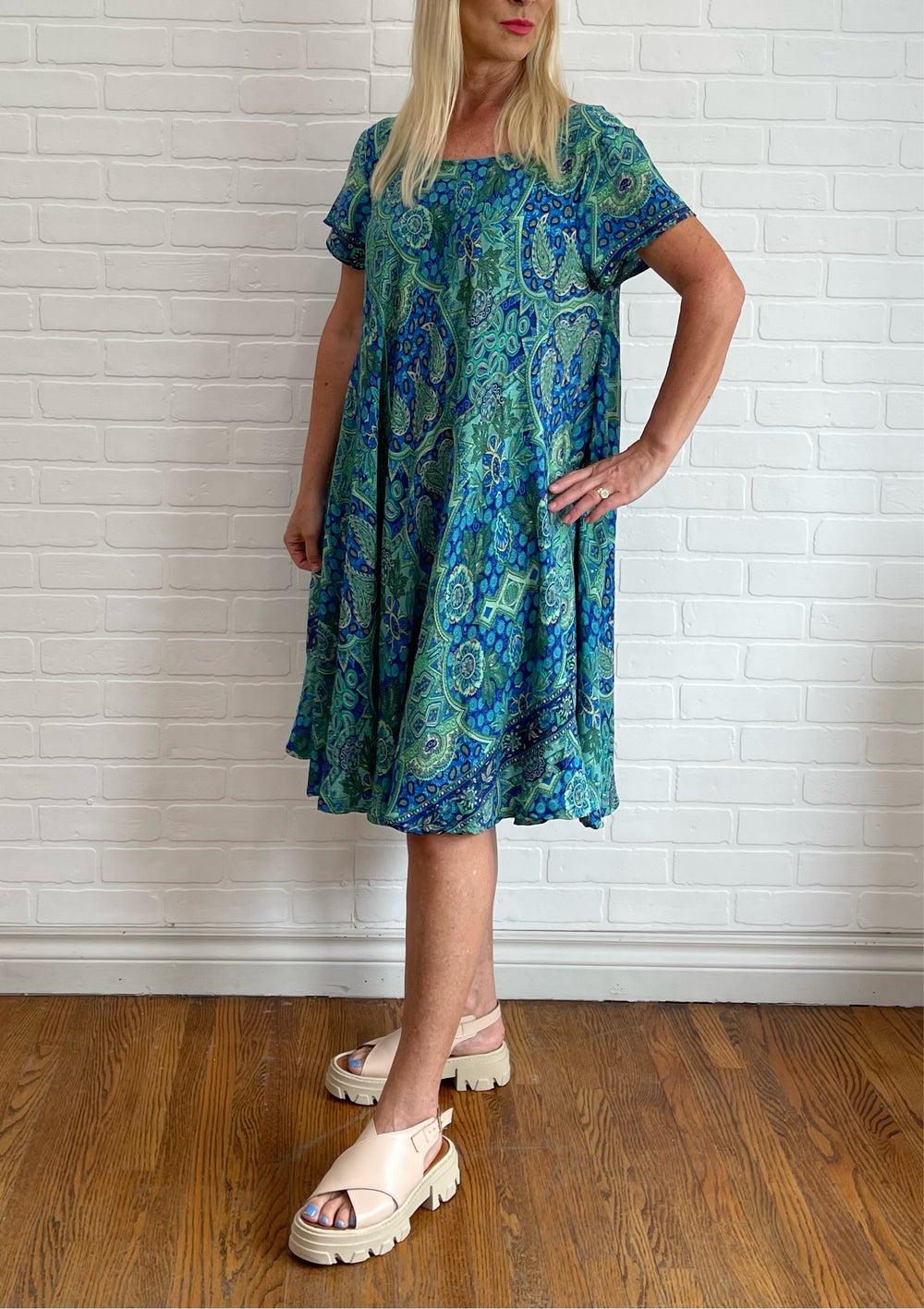 Akari Silk Dress