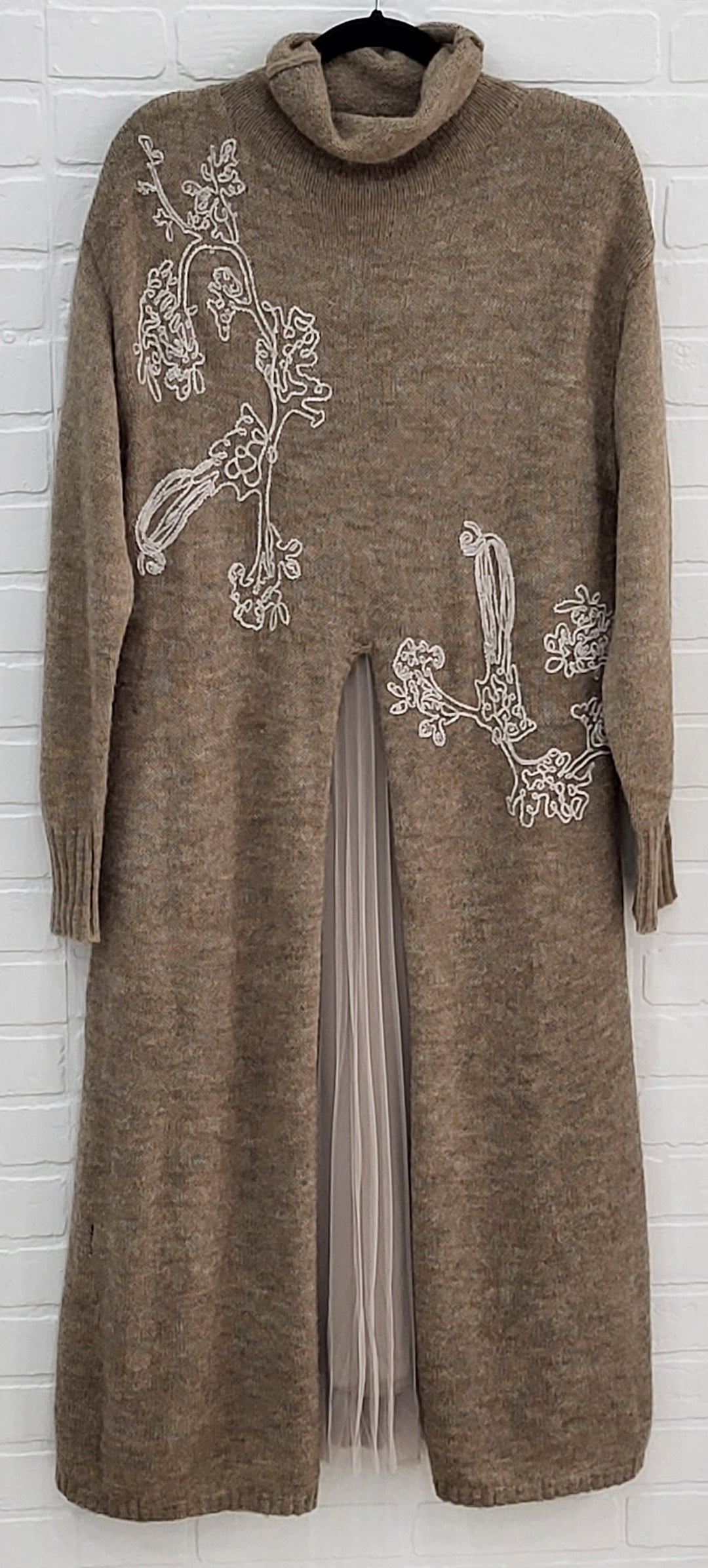 Louise Knit Set Pleaded Dress