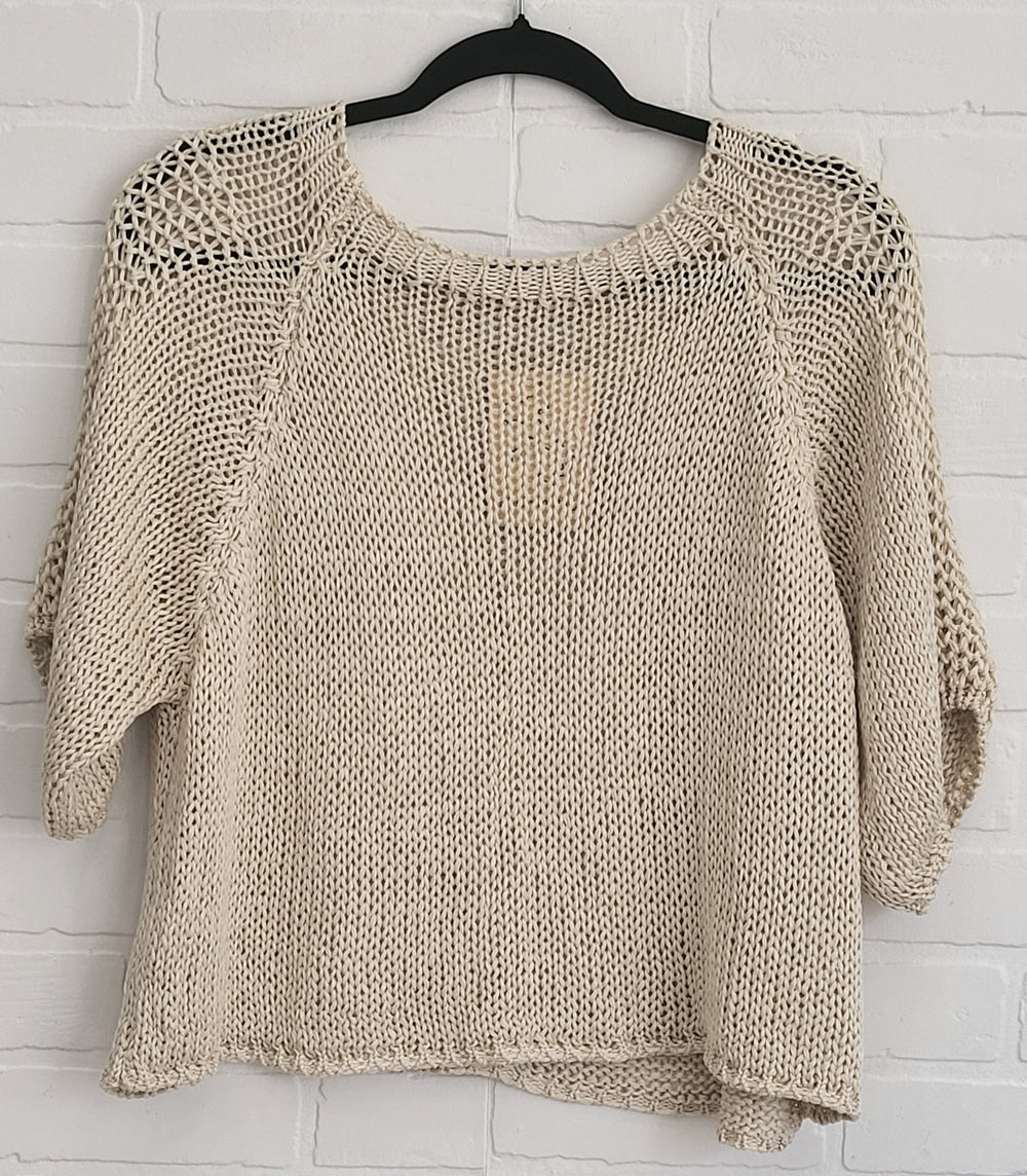 Toscana Air Knit Cotton Top