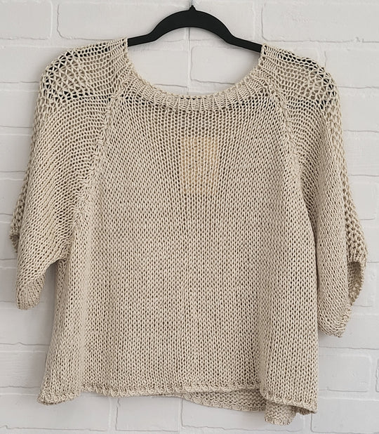 Toscana Air Knit Cotton Top