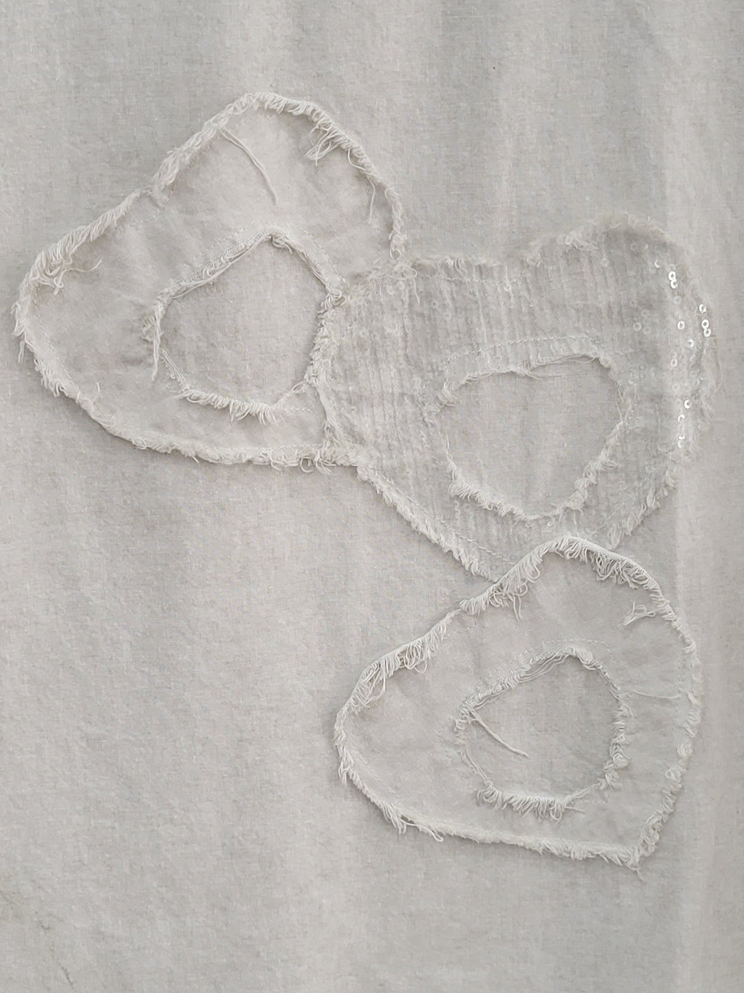 Vintage Wash Heart Detail Tee
