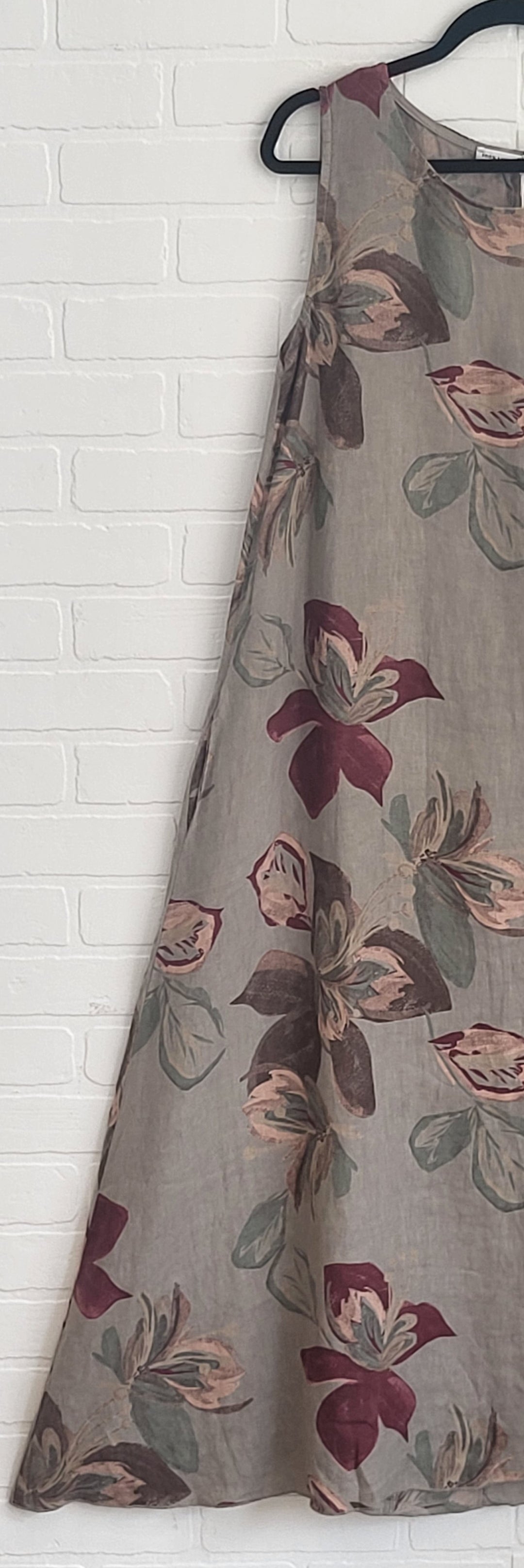 Florentina Bloom Linen Dress