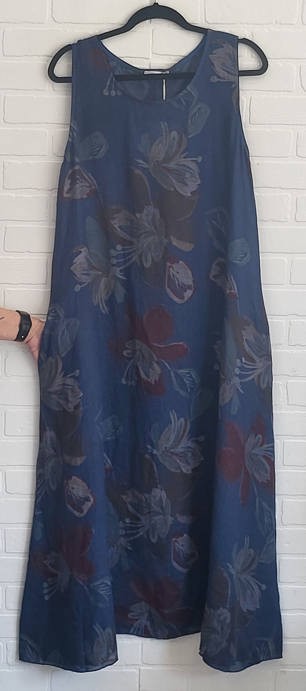 Florentina Bloom Linen Dress