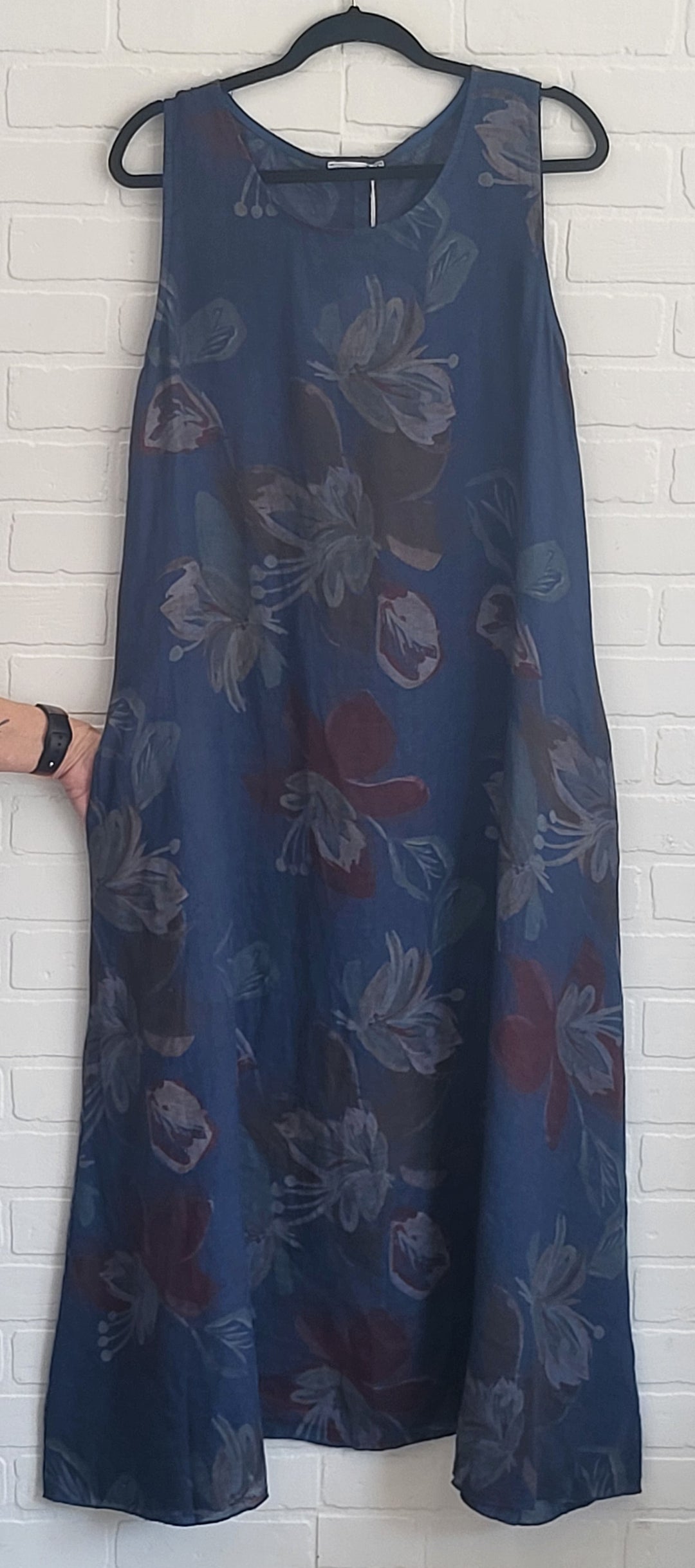 Florentina Bloom Linen Dress