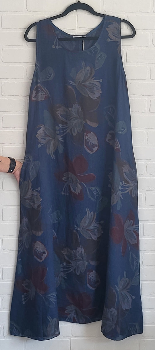 Florentina Bloom Linen Dress