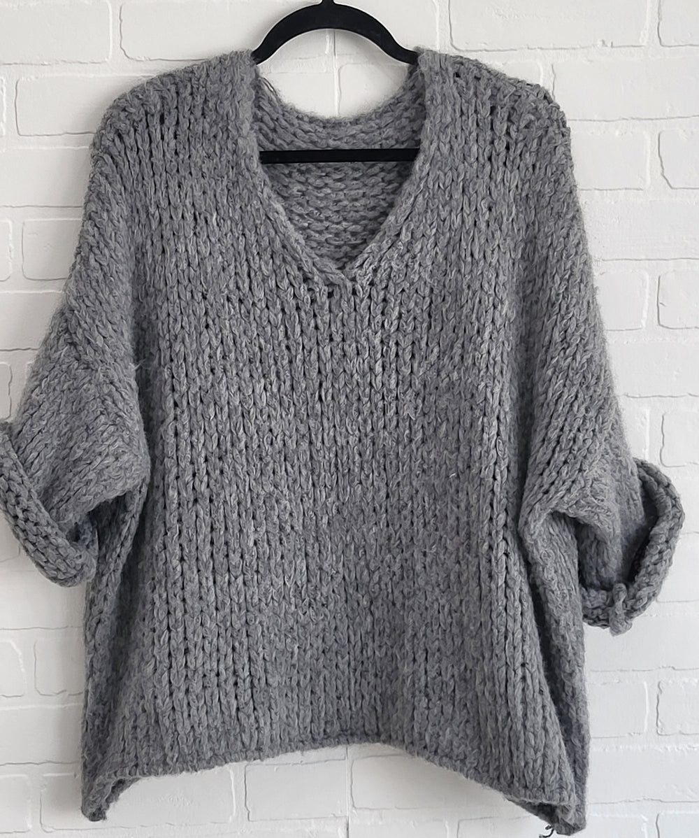 Cozy V-neck sweater