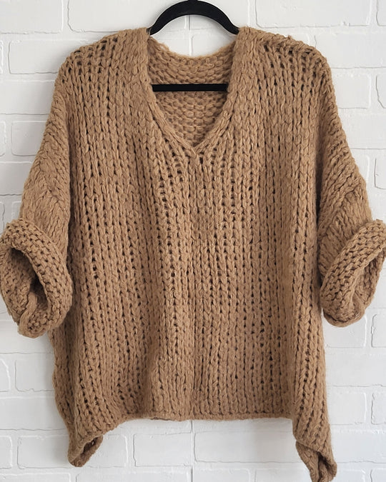 Yimmi Cozy V-neck sweater