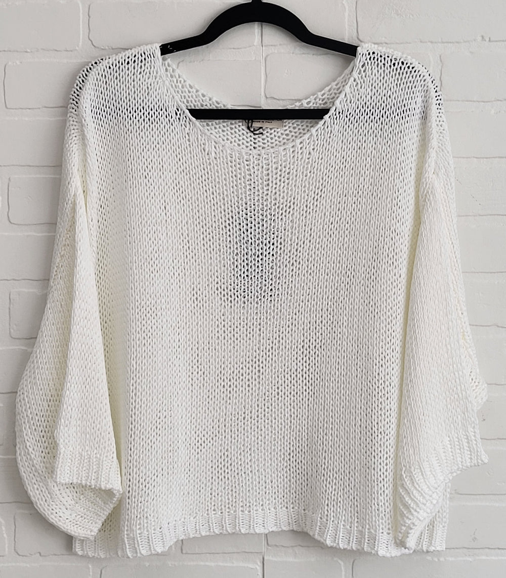 Bianca Boat-Neck Knit Top