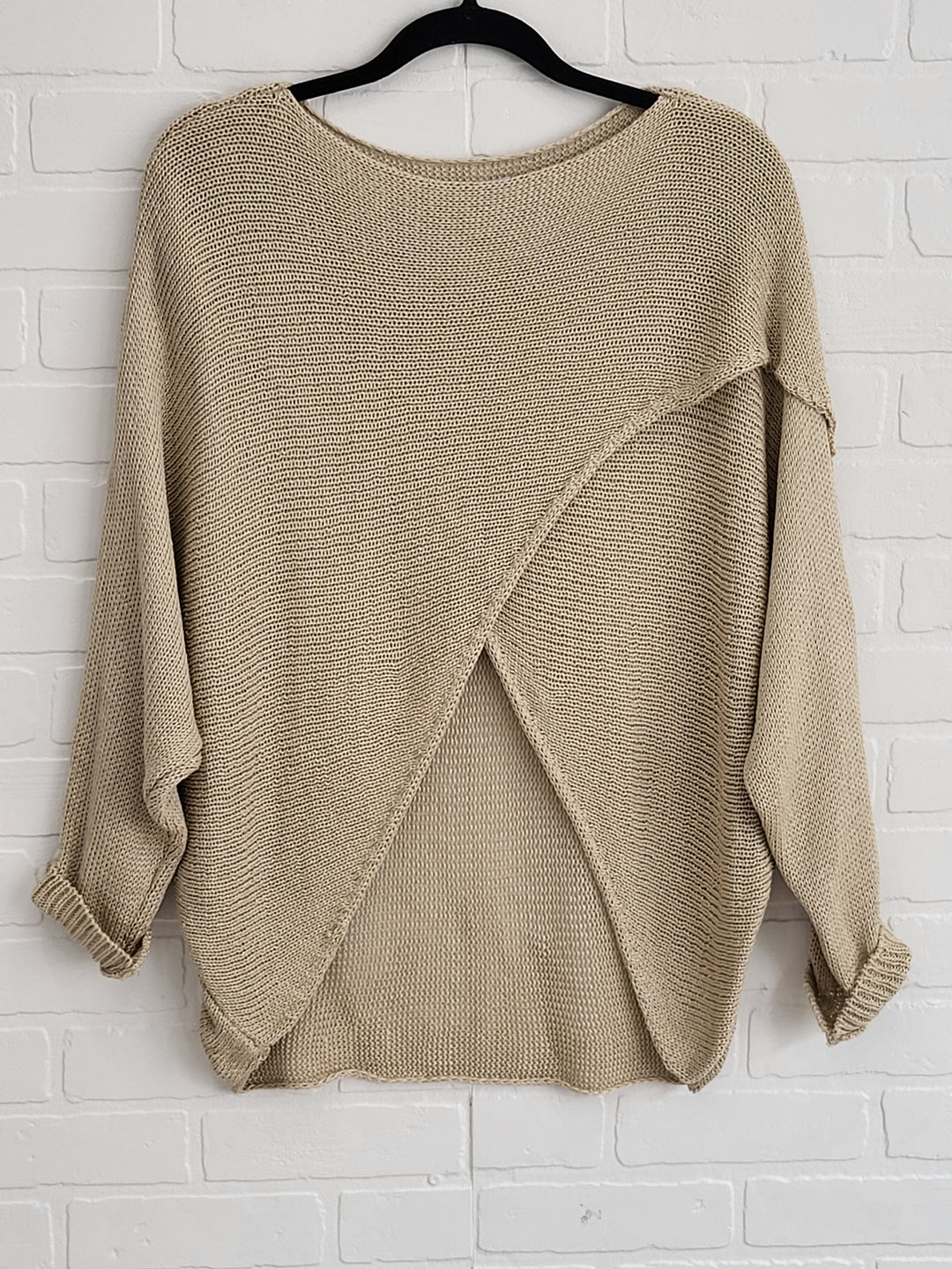 Bianca Front-Open Knit Top