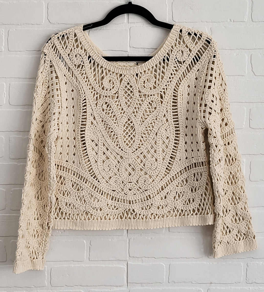 Mia Open-Knit Top