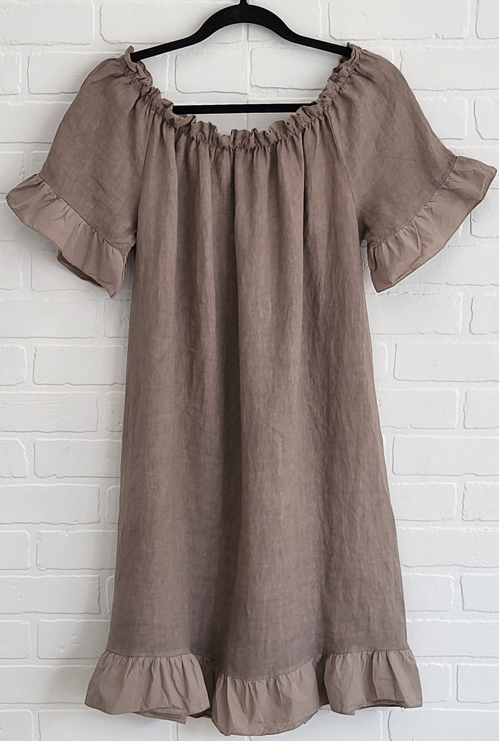 Adorable Ada Linen Dress