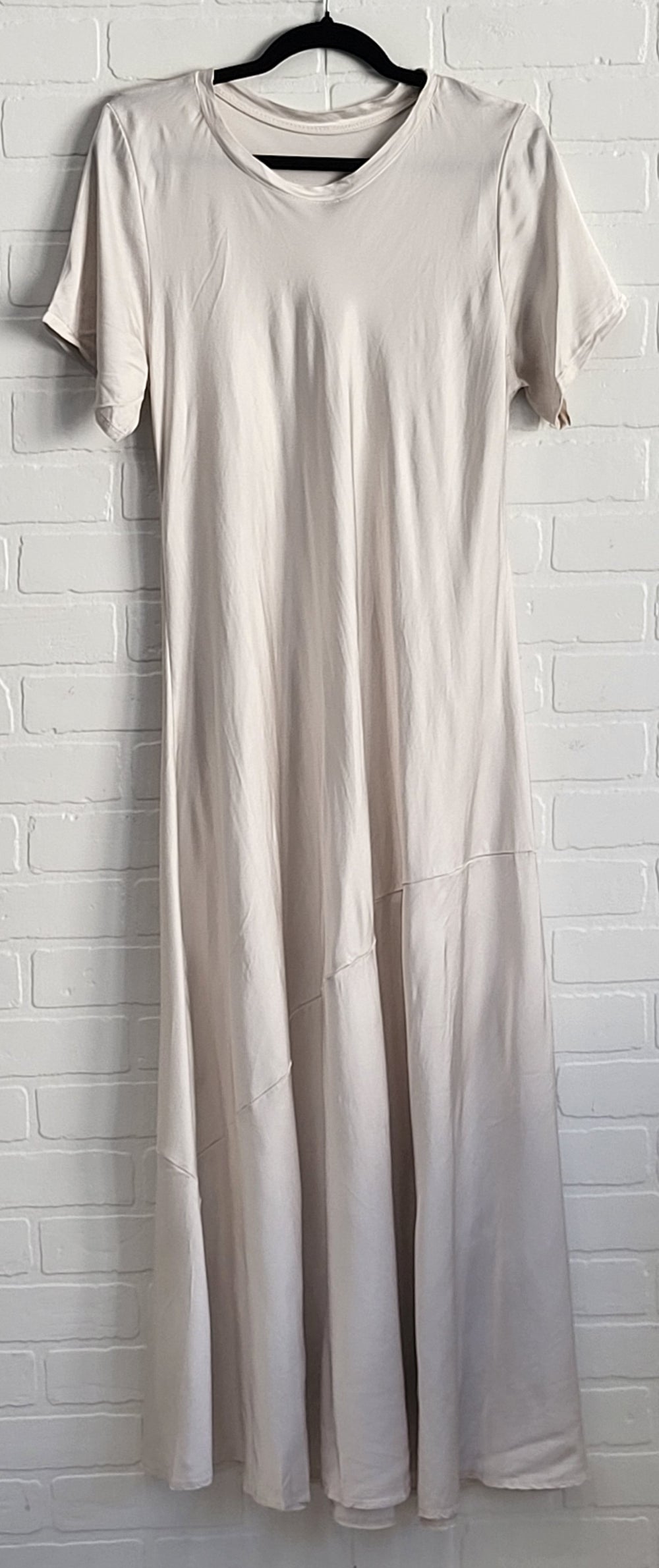 Satin T- Shirt Dress