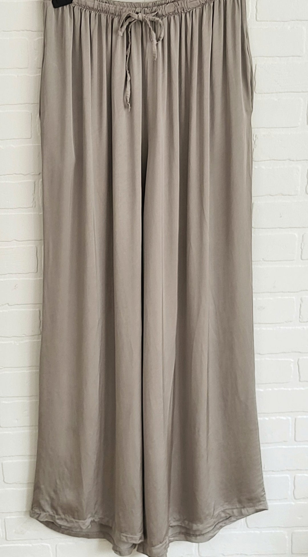 Satin Palazzo Trousers
