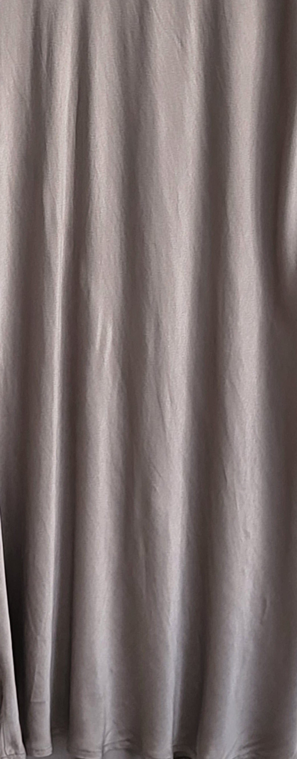 Satin Long Skirt