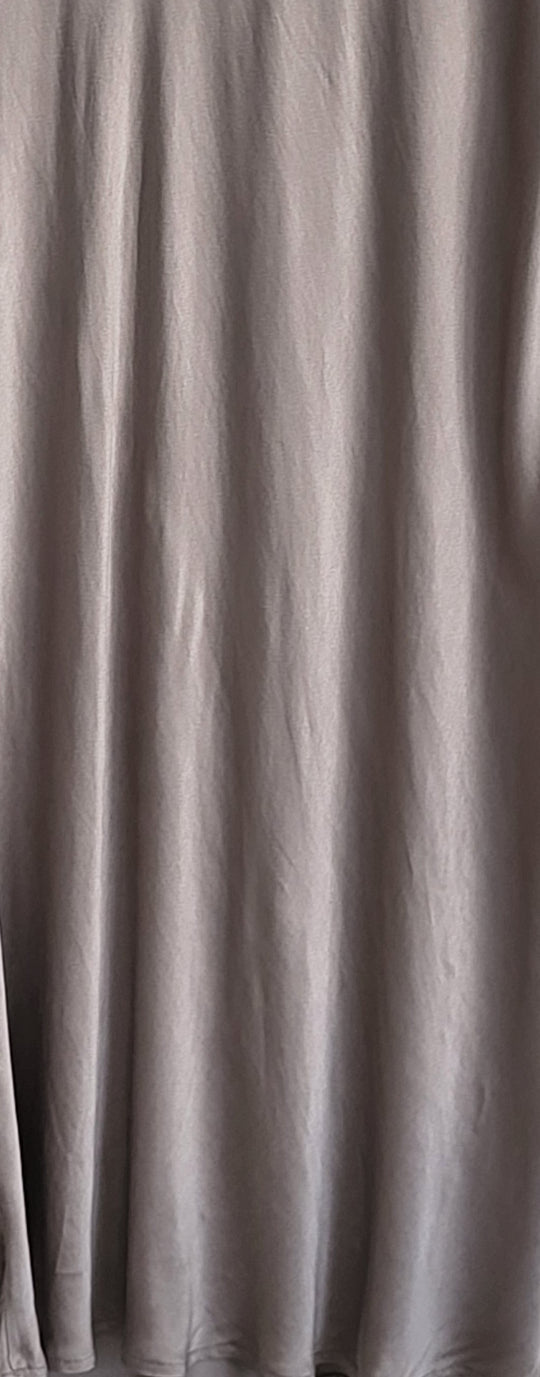 Satin Long Skirt
