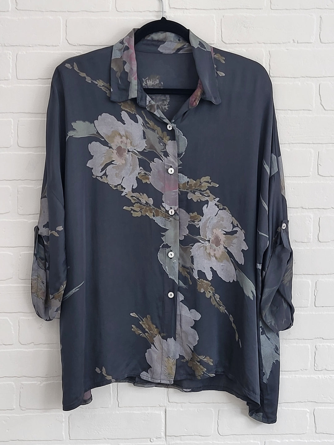 Floral Satin Set