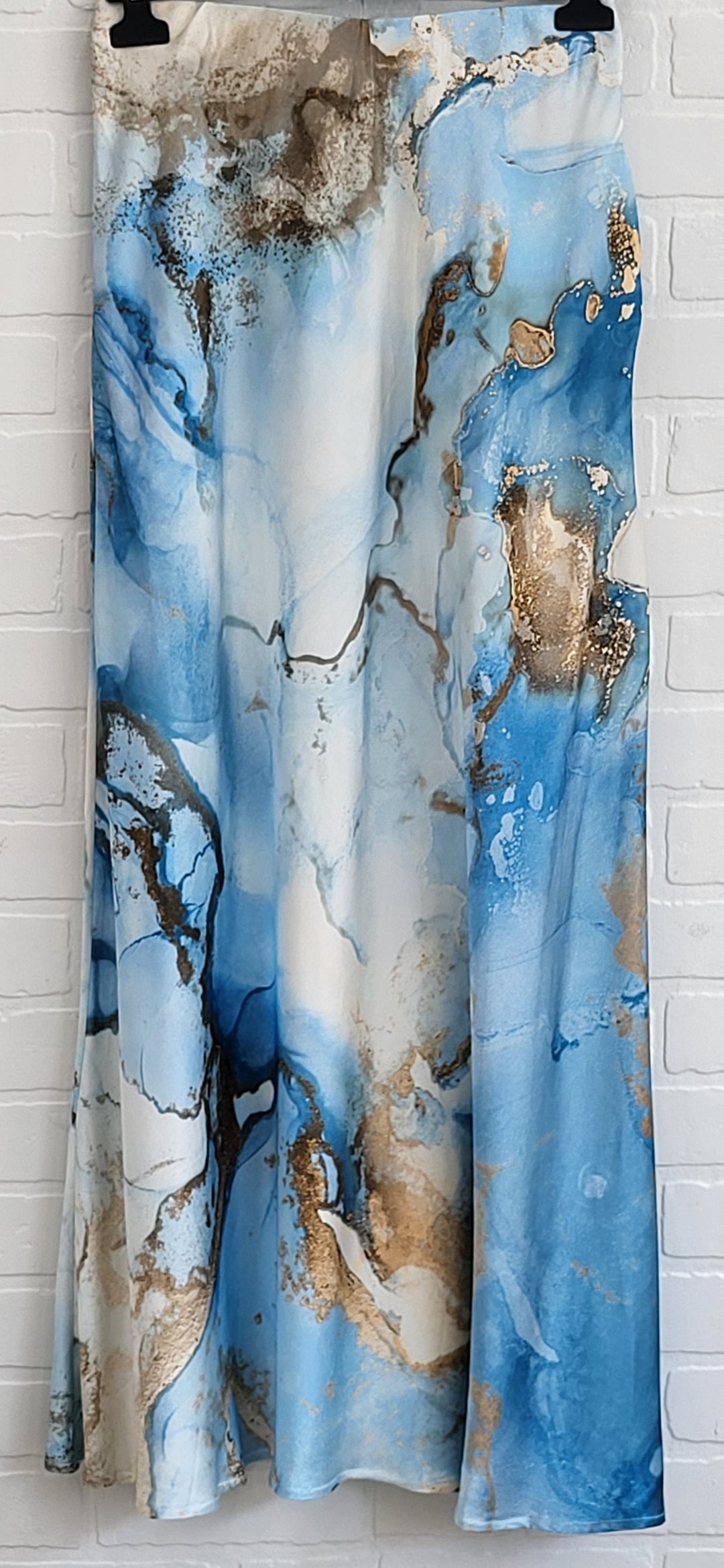 Ocean Satin Skirt