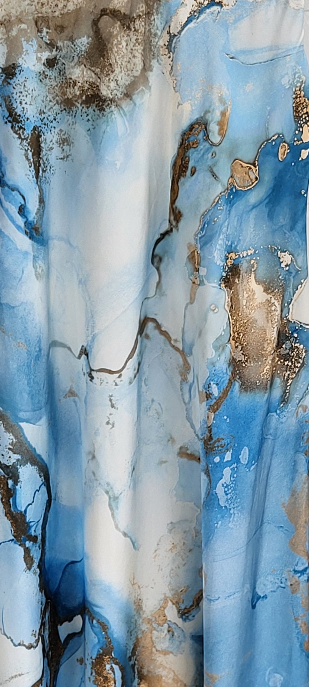 Ocean Satin Skirt
