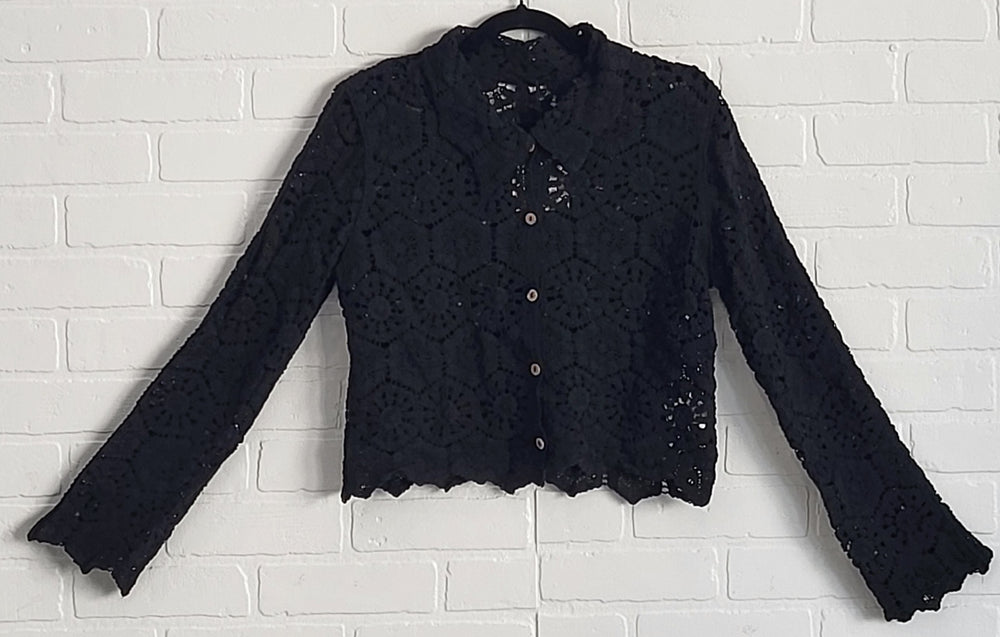 Lili Boho Crochet Shirt