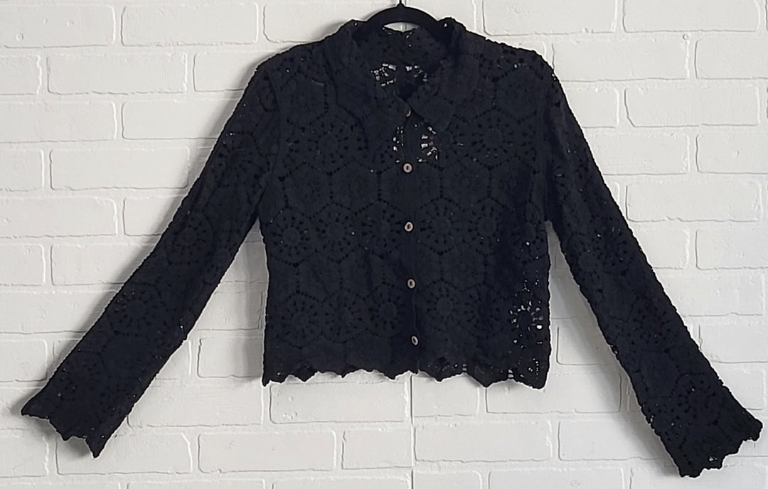 Lili Boho Crochet Shirt