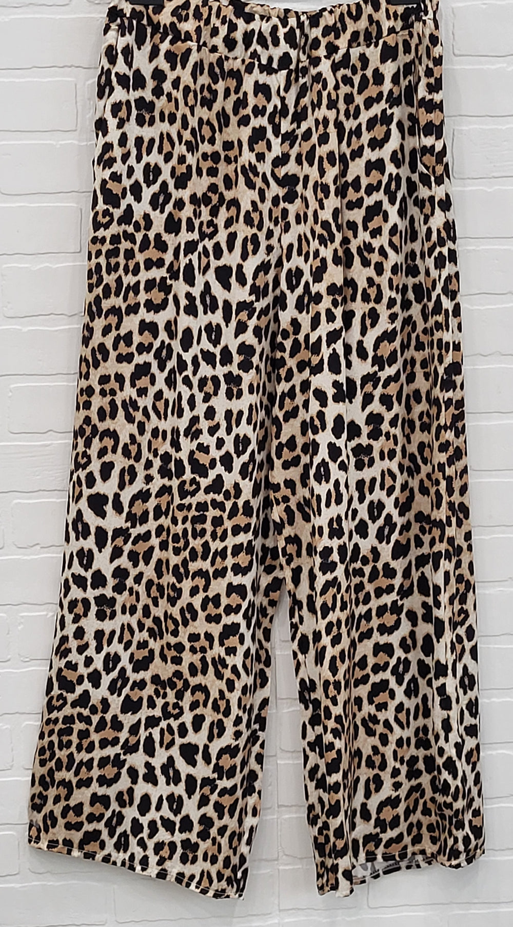 Satin Cheetah Pants